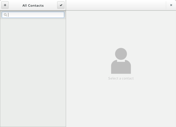 gnome-contacts