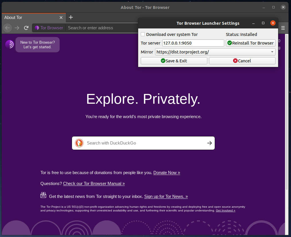 Tor browser opensuse mega