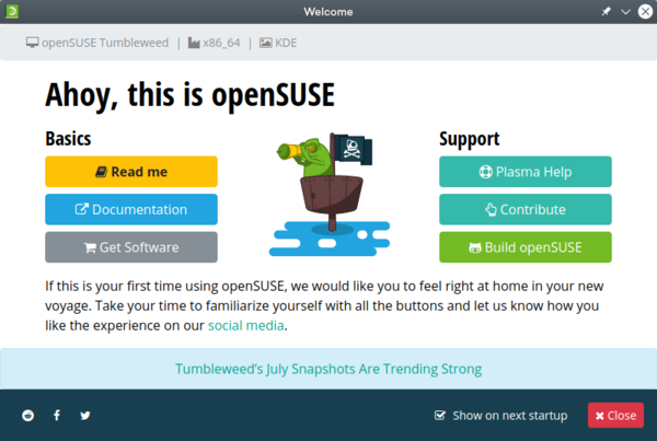opensuse-welcome